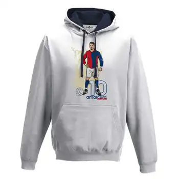 

Hood Sweatshirt Bico Football Amarcord Vintage Divin Pigtail Glory 1997-1998 white S white-navy