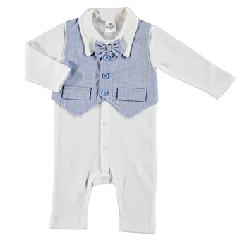 

ebebek Bestido Baby Boy Special Day Bowtie Romper Hat 2 pcs Set