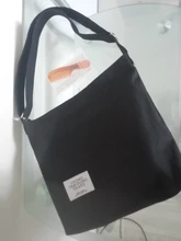 Bolso de tendencia Retro para mujer, bandolera de lona de gran capacidad para compras, bolso de hombro sencillo para estudiantes