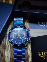 LIGE-reloj analógico de cuarzo para hombre, nuevo accesorio de pulsera resistente al agua con cronógrafo, complemento Masculino deportivo de marca de lujo con diseño moderno disponible en color azul, 2021