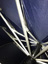 Umbrella Parasol Rain Reflective Reverse Portable Automatic Windproof Women Folding 