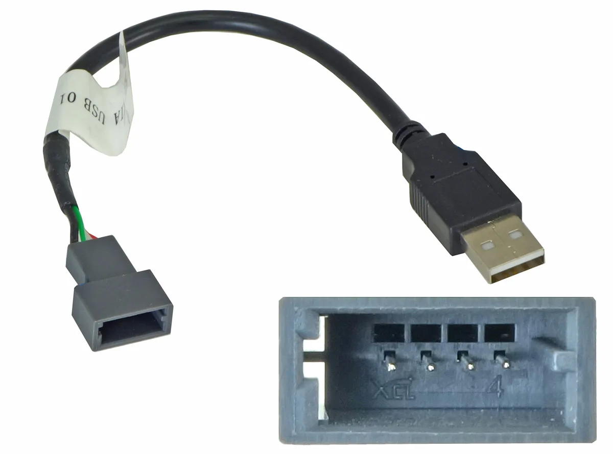 Incar USB HY-FC101 (USB-переходник KIA HYUNDAI для подключения магнитолы INCAR к штатному разъему