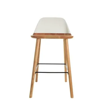 

Beech wood stool polyethylene backing 51X47X76/100CM