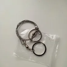 Sierra de cadena manual de supervivencia, motosierra de seguridad de acero para el aire libre, engranaje de bolsillo, Kits de caza y acampada, novedad de 2021