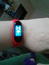 Reloj inteligente deportivo unisex, con monitor de ritmo cardíaco y presión sanguínea, SMS, recordatorios, conexión Bluetooth y resistente al agua