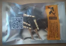 10 unids/lote de Conector estéreo de 3,5mm con cola protectora, chapado en oro, 3 polos, conector macho de 3,5mm, conector para auriculares, DIY