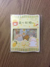 VanYi-adhesivo de papelería Kawaii, pegatinas coreanas de escritorio, dibujos animados, pegatina decorativa para uso diario, 45 Uds./PVC