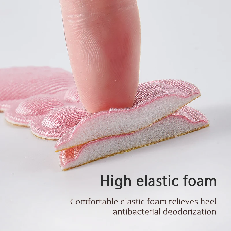 New Women Thicken High Heel Pad Adjust Size Adhesive Heels Pads Liner Grips Protector Sticker Pain Relief Foot Care Insert