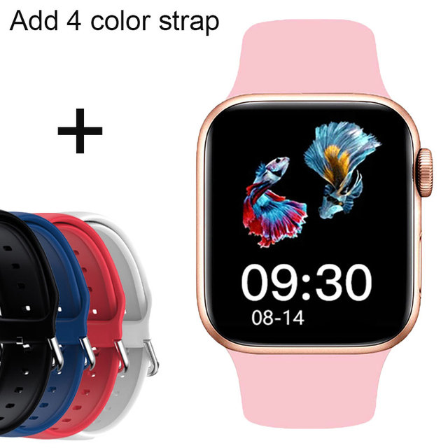 Smart Watch Men Women Smartwatch Wireless Charging Dial Calls DIY Face Heart Rate Body Temperature Monitor Fitness Bracelet