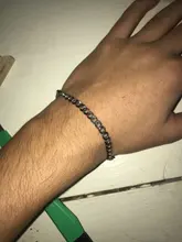 Sifisrri-Cadena de eslabones cubanos para hombre y mujer, brazalete de acero inoxidable de 3/5/7mm, color negro y dorado, joyería Unisex