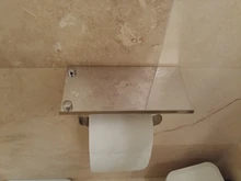 Paper-Holder Tissue-Box Roll-Stand Toilet 304-Stainless-Steel