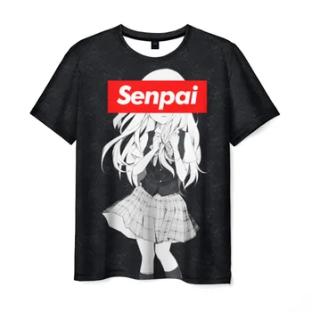

Men's T-shirt 3D sempai-senpai