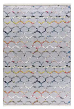 

Quantity Surveying Swings Life 4 'x 6' Microfiber Grey/Multi Area Rug