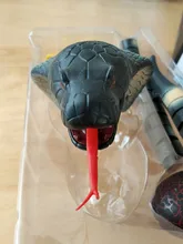 Serpiente de Control remoto infrarrojo para niños, juguete de serpiente y huevo de cascabel, Animal terrorífico, regalo, novedad