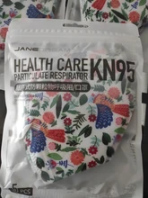 Mascarilla Facial KN95 FFP2 desechable de 5 capas, máscara personalizada de seguridad con sujeción para las orejas, protección para la boca, 25 uds.