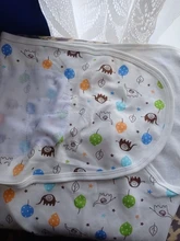 Saco de dormir para bebé, envoltura de capullo de sobre para recién nacido, 100% suave de algodón, manta para dormir de 0 a 6 meses