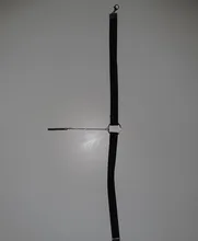 XIYANIKE-gargantilla de terciopelo negro para mujer, collar con cadena dorada, gargantilla de barra para mujer, collar para mujer, Gargantilla ras du cou N664