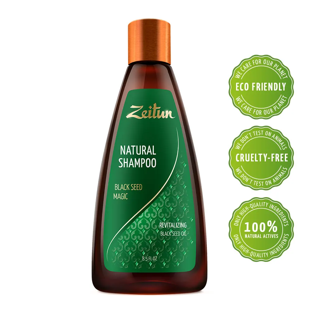 Z0513 _Black Seed Magic_ Revitalizing Shampoo - Black Seed Oil 250 ml 7