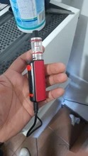 Cigarrillo electrónico de vapeo de 80W, mini vaporizador Mod. Caja Mech, 1800mah, Kits de inicio de vapor de Metal 510