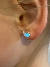 Todorova-pendientes de flores de cerezo de cristal, sin Piercing, para niñas, fiesta, sin agujero