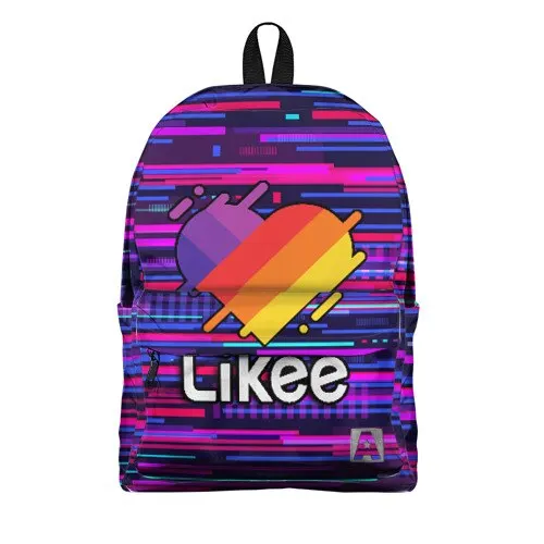 Рюкзак 3D с принтом «LIKEE 22» для мальчиков и девочек, для работы в школе, для путешествий с ноутбуком, водонепроницаемый