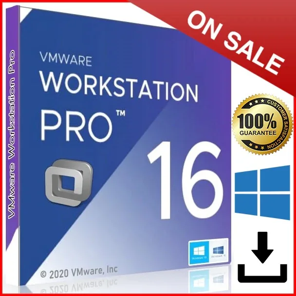 VMware-Estación de trabajo Pro 16, versión completa, para Windows