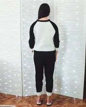 Tracksuits Women Cardigan Sweater Waist-Pants Spring Two-Piece-Sets Knitted White Fashion