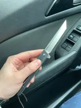 Folding Knife Ball-Bearings G-10-Handle Ceramics Non-Slip DC53 Steel Hunting FORESAIL