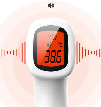 

ZA AND THEIR TOP non-Contact Infrared Thermometer White