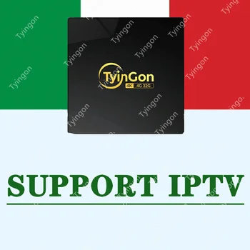 

tyingon android tv box support Italy premium iptv support wifi