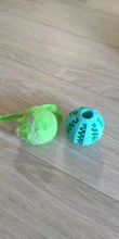 Juguetes para perros elástico de goma goteando bola Gato perro interactivo juguetes Gato mordedores de juguete para perros bolas de Limpieza de dientes cachorro Juguetes