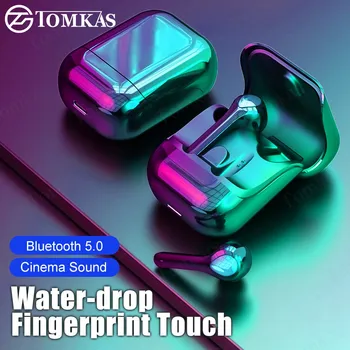 

TWS Mini Box Wireless Earphones Bluetooth 5.0 Touch Control Sports Earbuds Stereo Sports Headsets Wireless Headphones With Mic