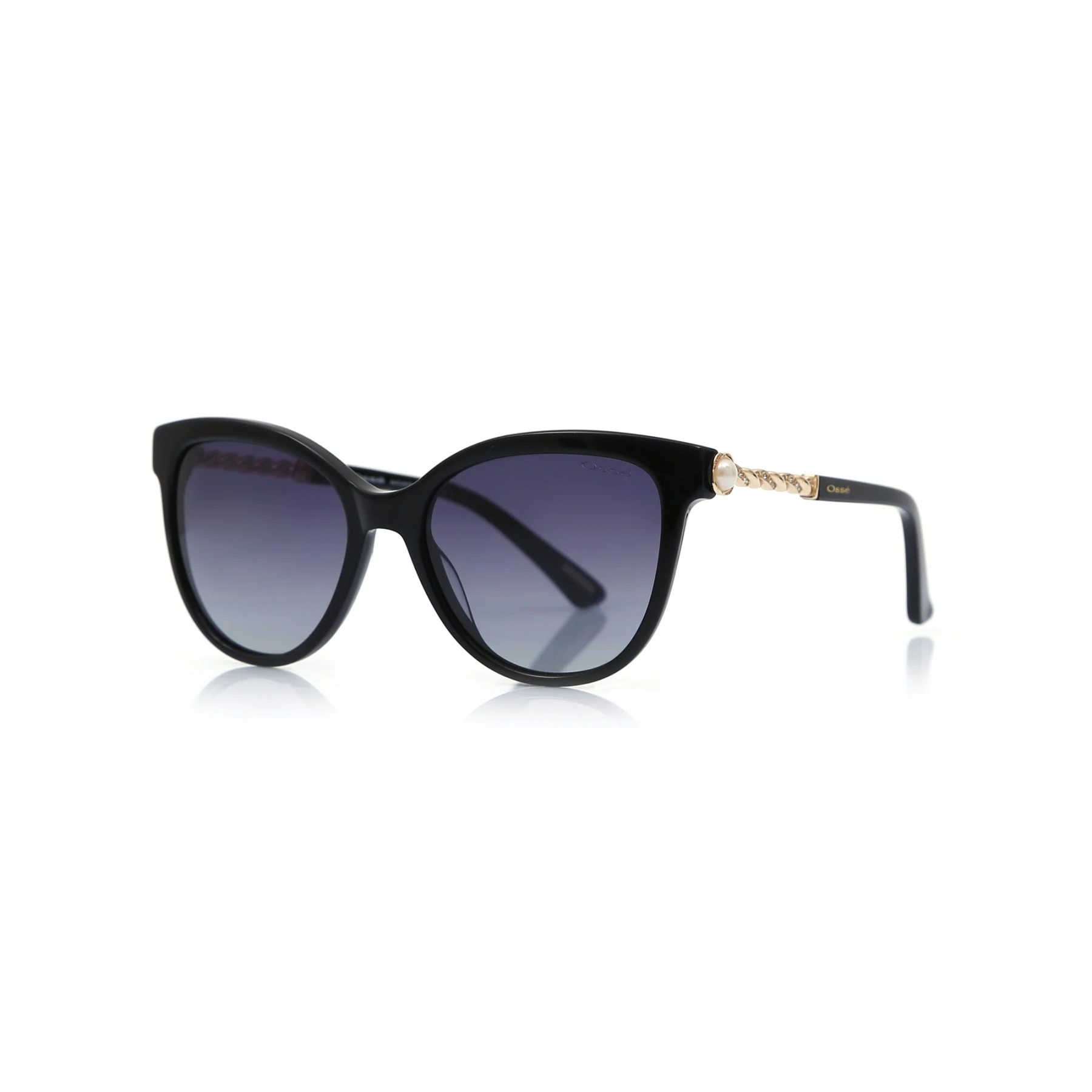 

Women's sunglasses os 2970 03 bone black organic oval aval 54-18-140 osse
