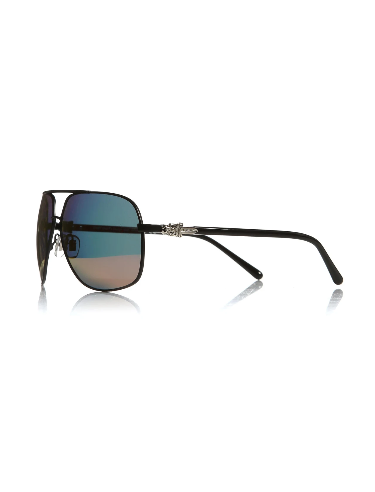 

Men's Sunglasses ID 4006 03 METAL BLACK RECTANGLE ORGANIC RECTANGLE 63-11-135