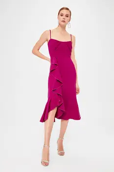 

Trendyol Flywheel Detail Dress TPRSS20EL0027