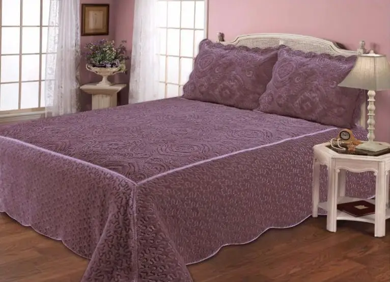 

Glory Home Peluş Çift Kişilik Yatak Örtüsü