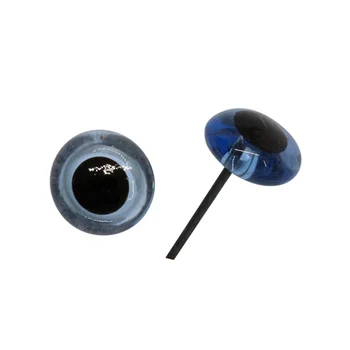 

25532 eyes 9mm on metal. Foot, color blue, pack/6 PCs.