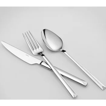 

Hisar Optima Çeşme 84 Piece Cutlery Set Fork Spoon and Knife Set