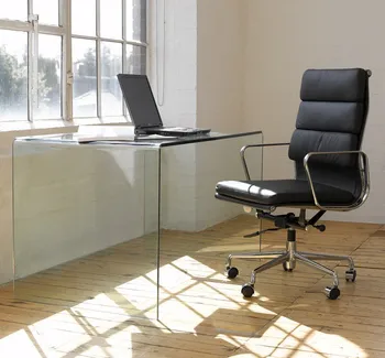 

Table APOLLO, curved transparent, 125x70 cms