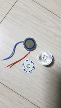 Light Led-Lens 20mm White Cree xm-L Star Pcb 15degree with Base-Holder-Kit 5modes 5modes