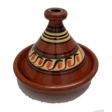 Tajine Tagine горшок глиняные горшки марокканские ручной работы со стразами. 30 см L 1111