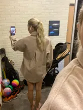 Outwear Jackets Long-Coats Camel ZXQJ Woolen Girls Chic Elegant Spring-Autumn Vintage Women