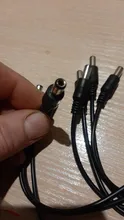 Divisor de energía DC cable para la seguridad de cctv conector de adaptador macho DC hembra a 2/3/4/5/8 adaptador de Cable divisor de conector