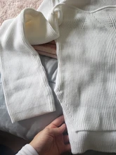 DEAT-ropa de cuello cuadrado de Cachemira para mujer, Jersey elástico de cintura alta, manga larga, sexy, primavera y verano, WK080, 2021