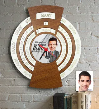 

Personalized Mr Easy Grow Caricature Of Infinite Maya Calendar Wall clock-2