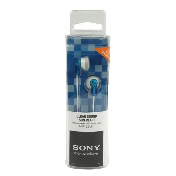 Headphones Sony MDR E9LP in ear Blue