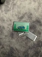 Llavero A94 con pantalla Lcd y cable flexible, mando a distancia a94, rayas cebra