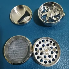 Tobacco Grinder Pipe-Accessories Smoke-Cutter Herbal-Herb Weed Smoking Alloy Spice Gold