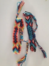 Pulsera Bohemia trenzada de tejido a mano para mujer