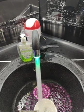 Zhangji Baño Led grifo aireador movido por agua ducha LED grifo Luz de ahorro de agua de la cocina de aireador 1/3/7 5 color elección